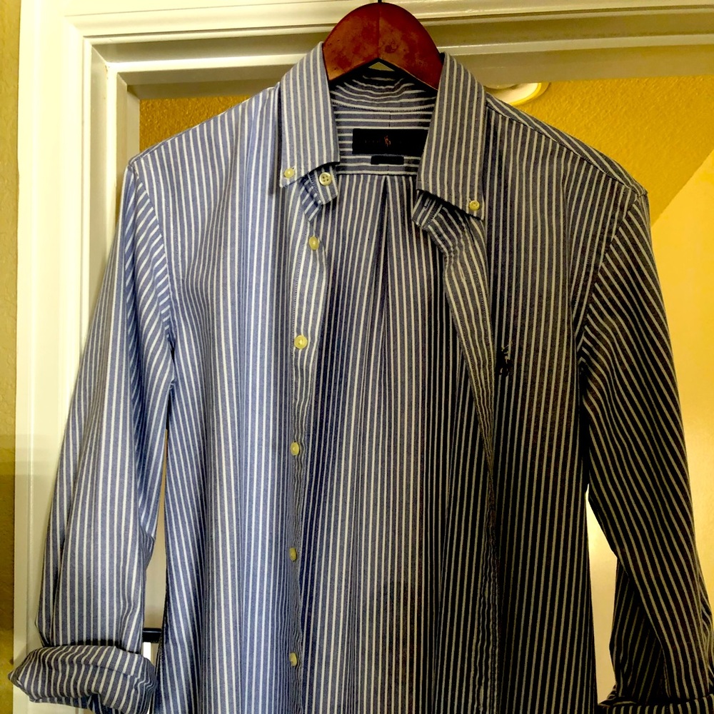 Long sleeved button down By Polo